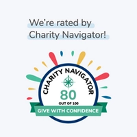 Charity Navigator 80% rating